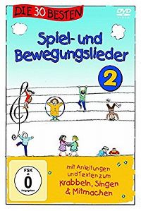 Cover Simone Sommerland, Karsten Glück & die Kita-Frösche - Die 30 besten Spiel- und Bewegungslieder 2 [DVD]